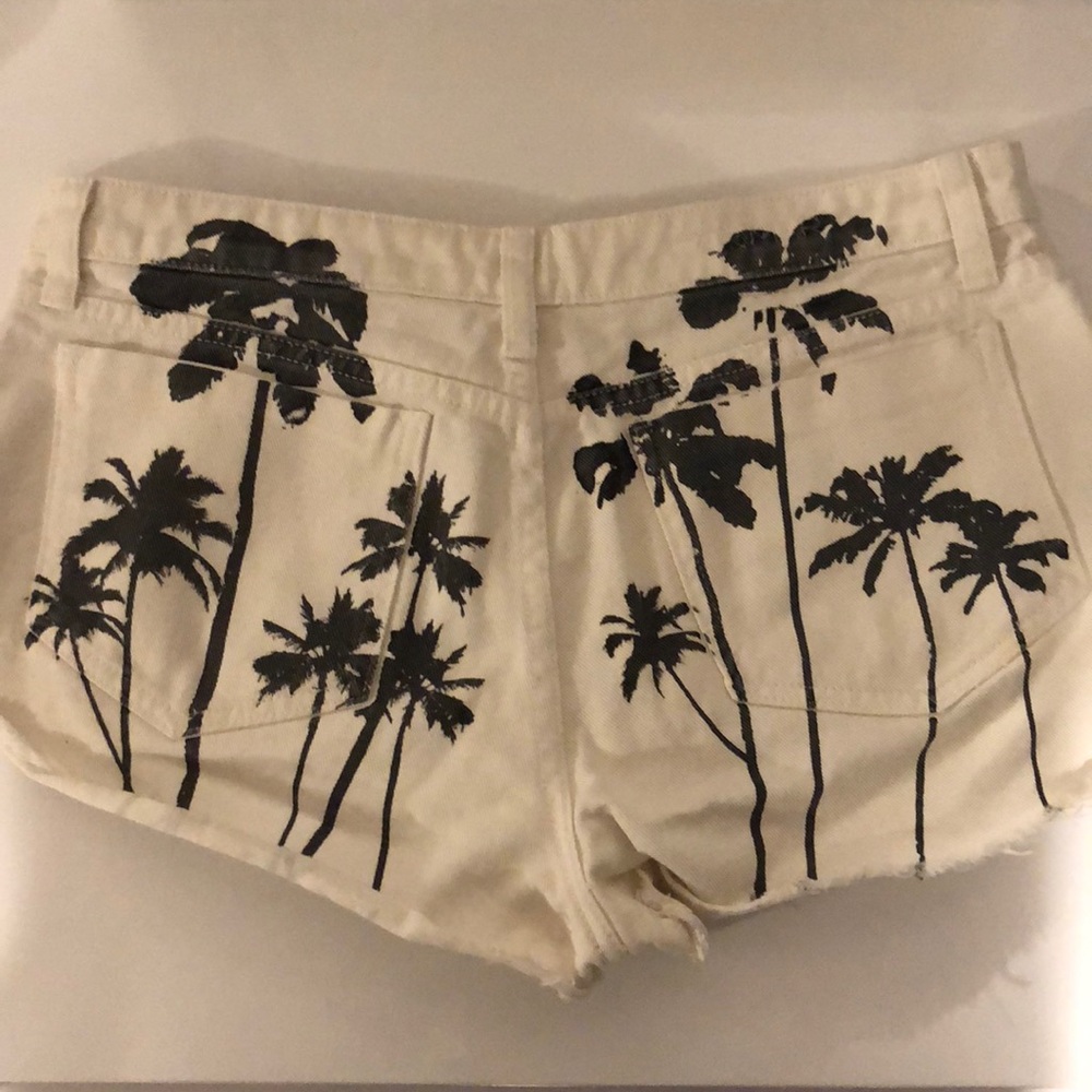 CARMAR DENIM Palm Tree Shorts